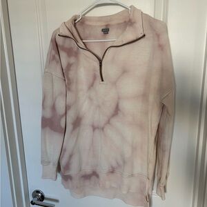 Aerie Soft Pink Textured Sweater